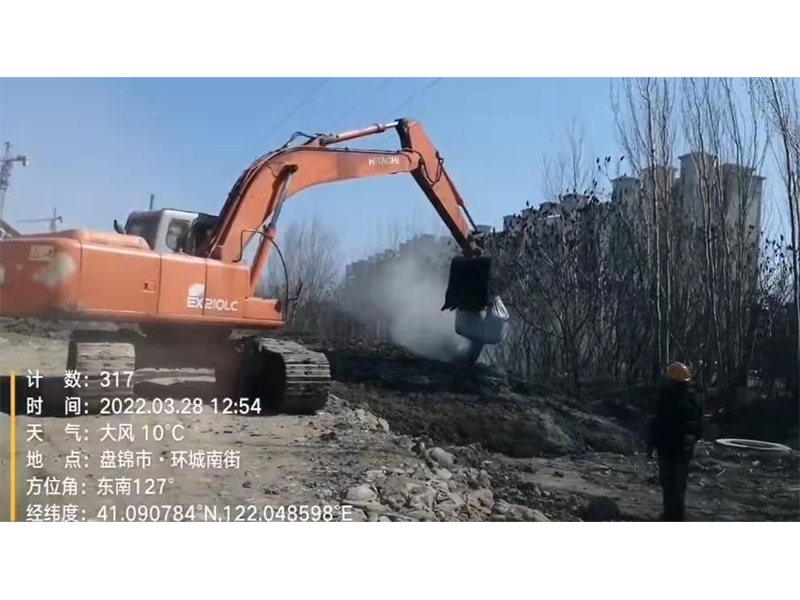 辽宁.盘锦——生活污泥固化作种植土 