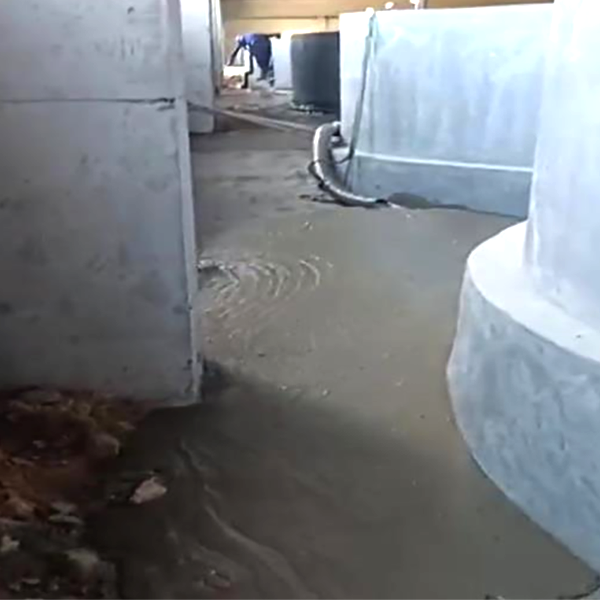 威海鱼池间隙流态固化土回填